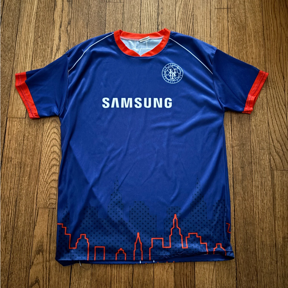 New York Mets Giveaway soccer Jersey